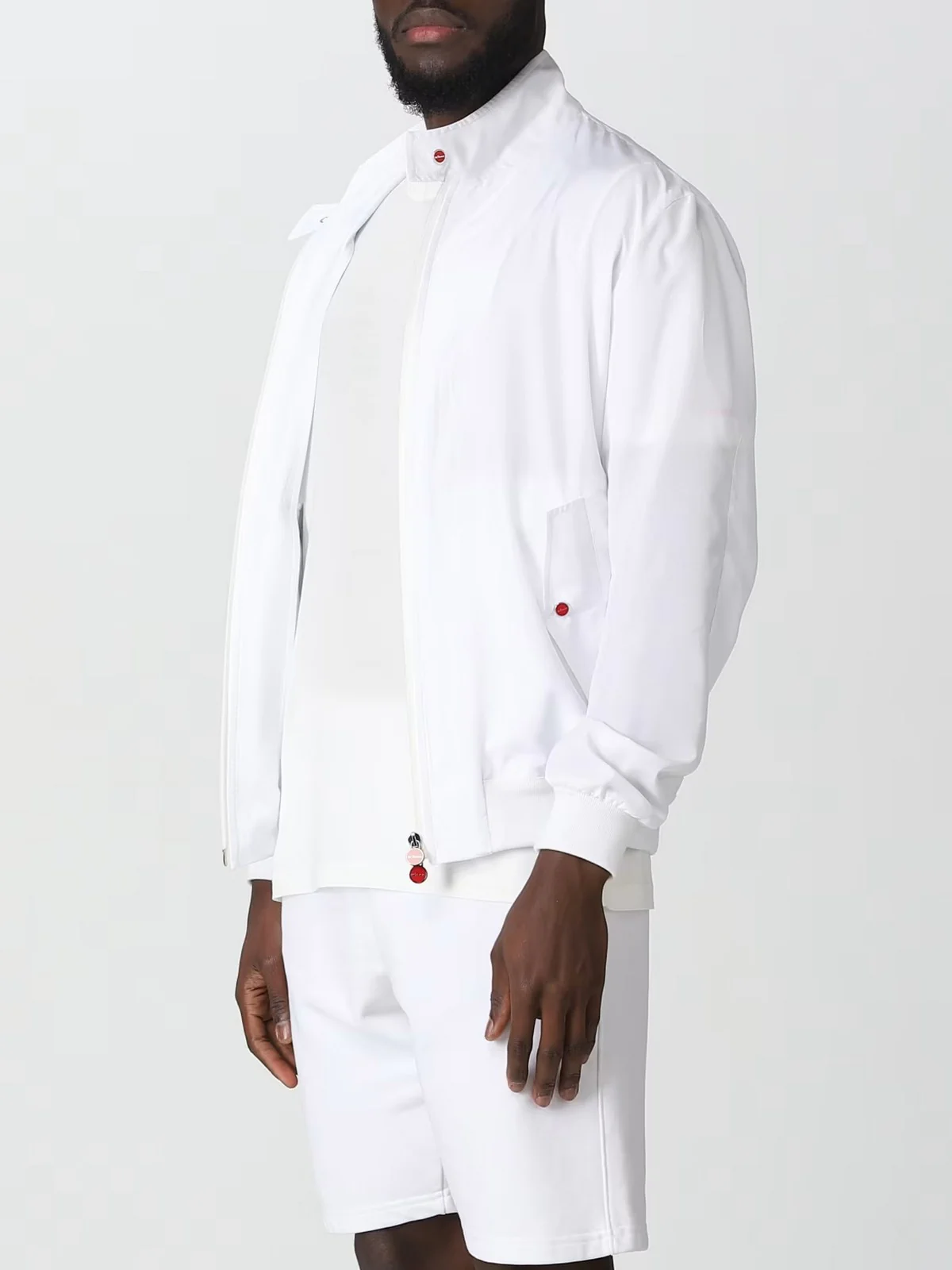 KITON Giubbino Uomo  UBLM03K0750F01000  Bianco - Image 4