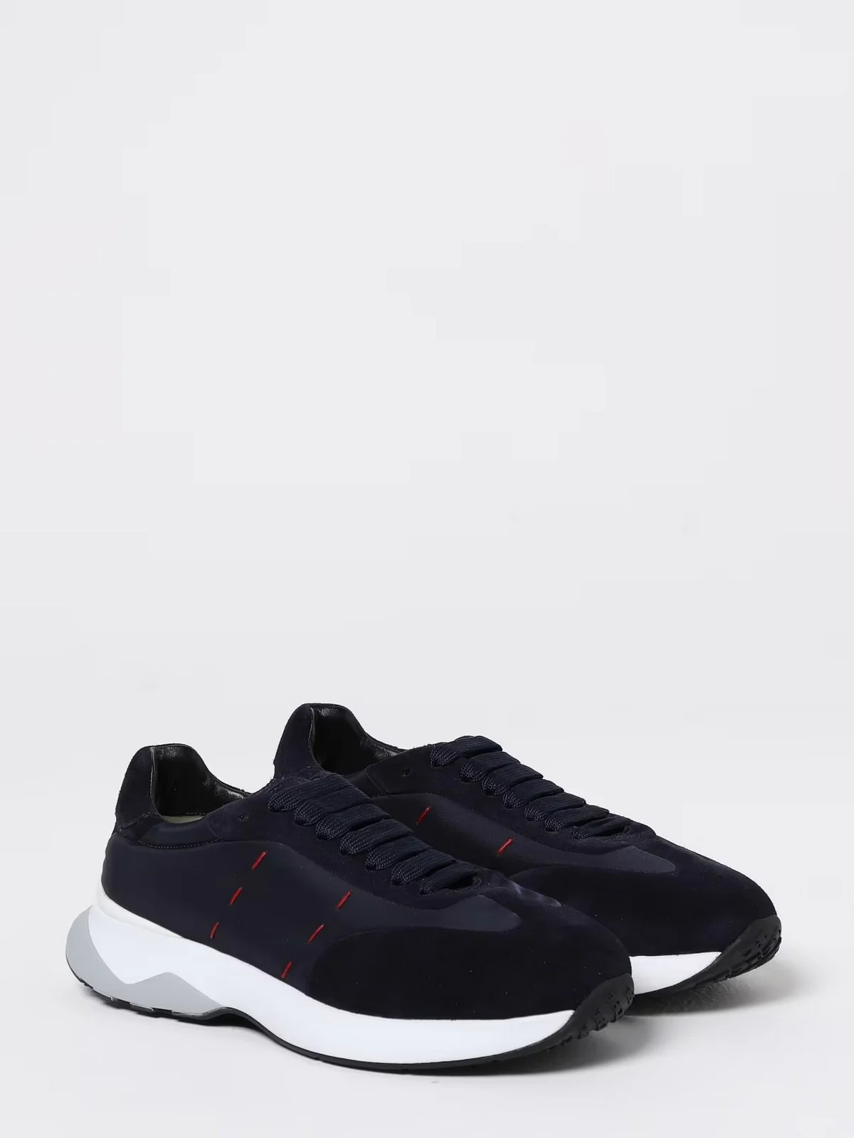KITON Sneaker Uomo USSA374N013330200W BLUE - Image 2