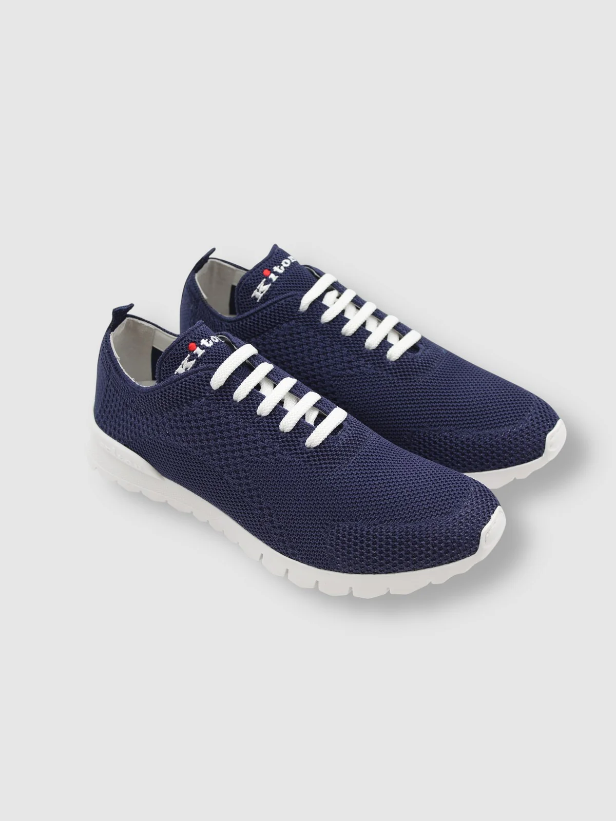 KITON Sneaker Uomo  USSFITSN00809020E5 NAVY BLUE Blu - Image 3