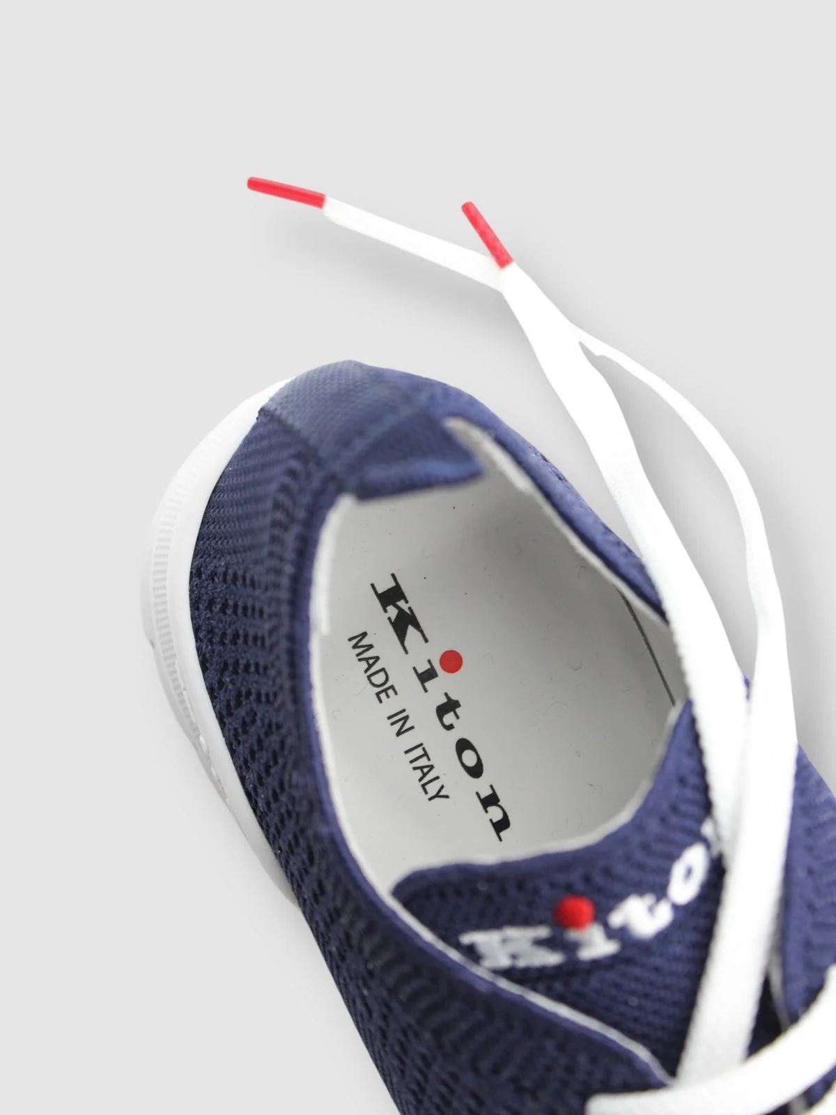 KITON Sneaker Uomo  USSFITSN00809020E5 NAVY BLUE Blu - Image 5