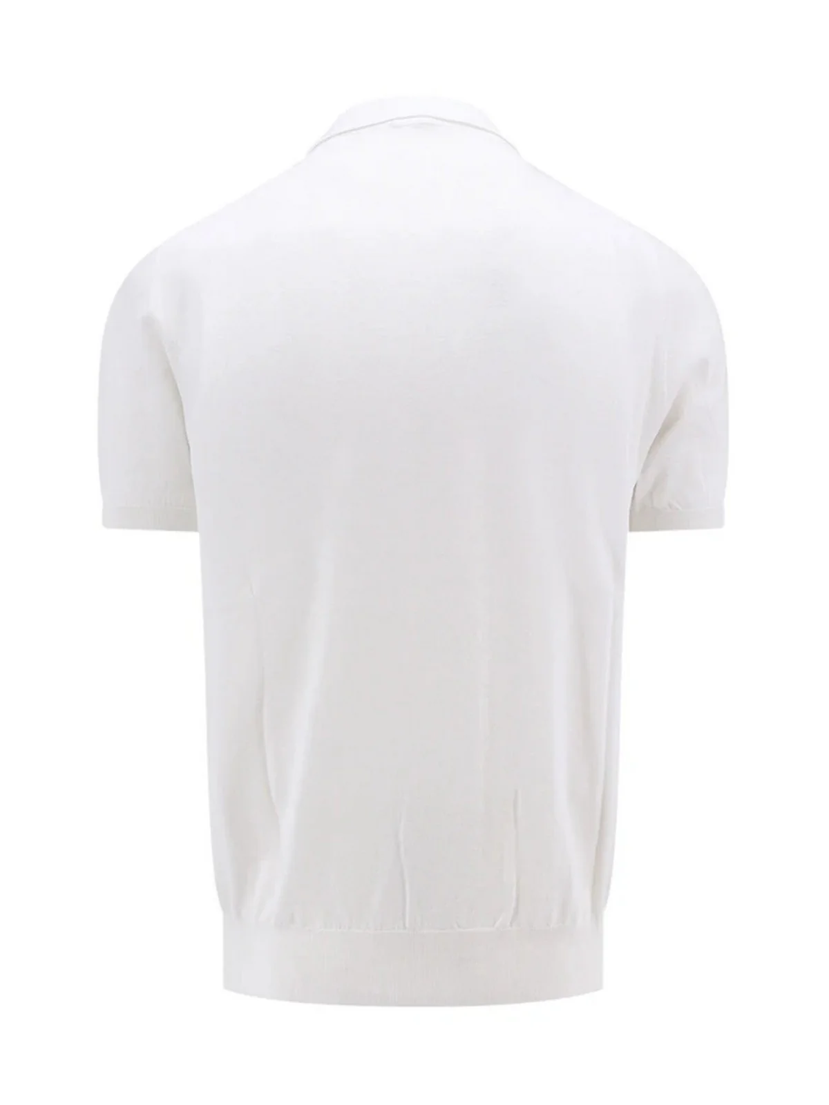 KITON Polo Uomo  UMKX33Z40C00O WHITE Bianco - Image 2