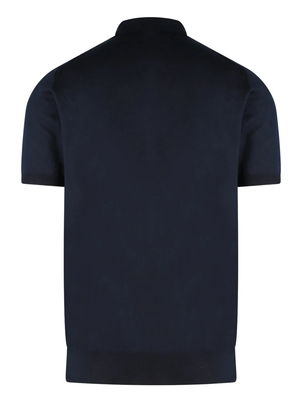 KITON Polo Uomo  UMKX33ZK4008 NAVY BLUE Blu - Image 2