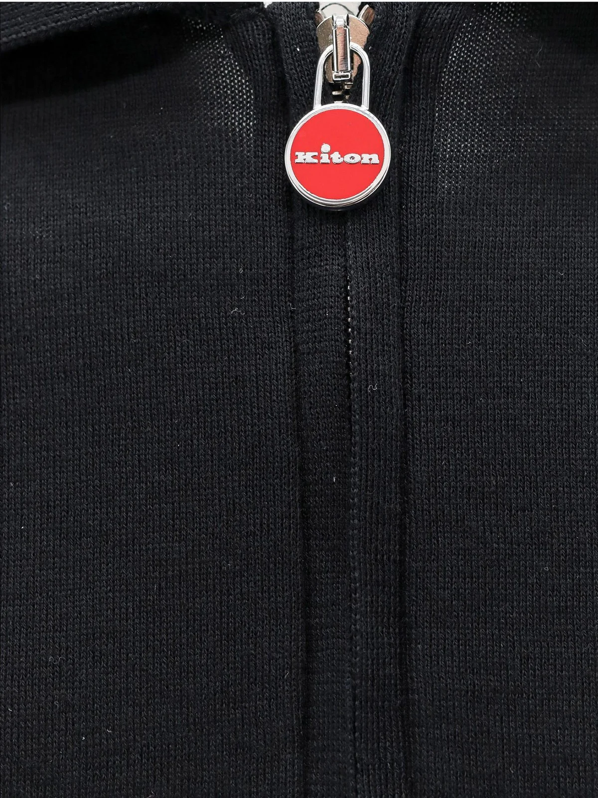 KITON Polo Uomo  UMKX33ZK4008 NAVY BLUE Blu - Image 3
