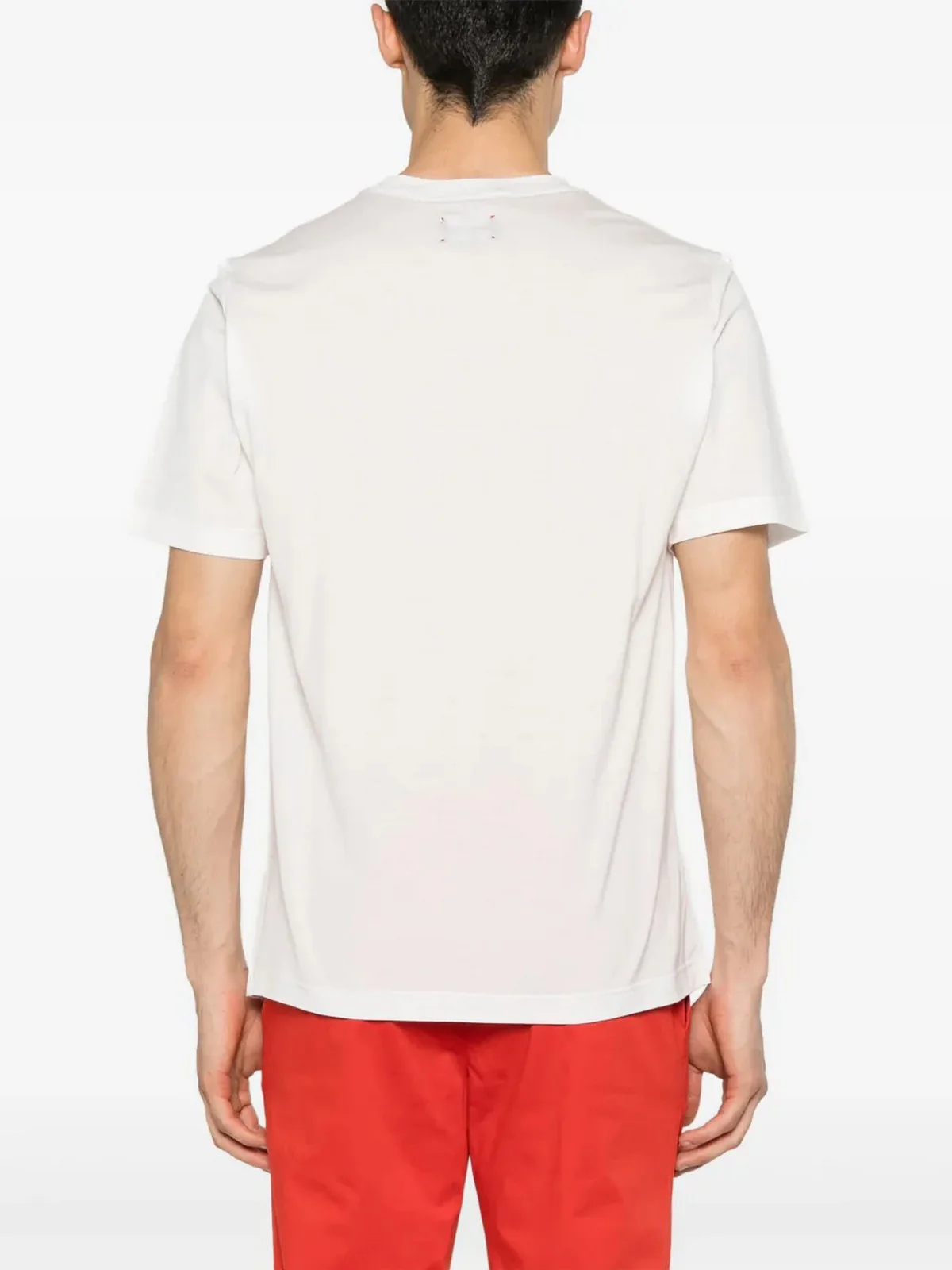 KITON T-shirt Uomo  UMK0717HE30000 WHITE WHITE - Image 3