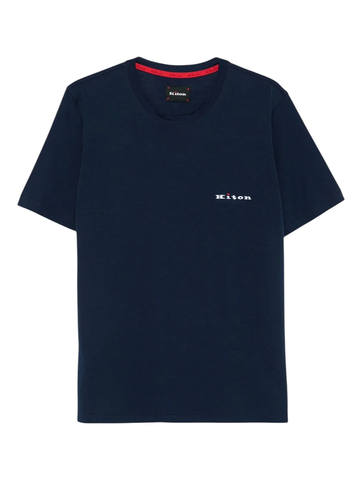 KITON T-shirt Uomo UMK0717K4000 NAVY BLUE NAVY BLUE
