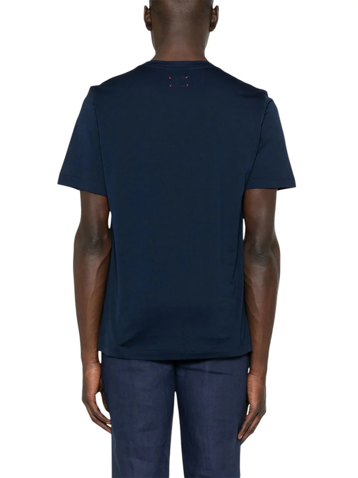 KITON T-shirt Uomo UMK0717K4000 NAVY BLUE NAVY BLUE - Image 3