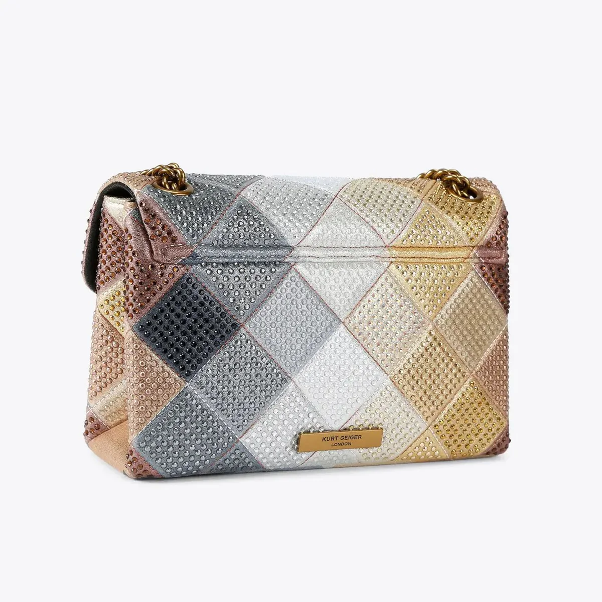 KURT GEIGER Borsa Donna 690-FABRIC MD KENSINGTON P 5375465609 METAL COMB METAL COMB - Image 4