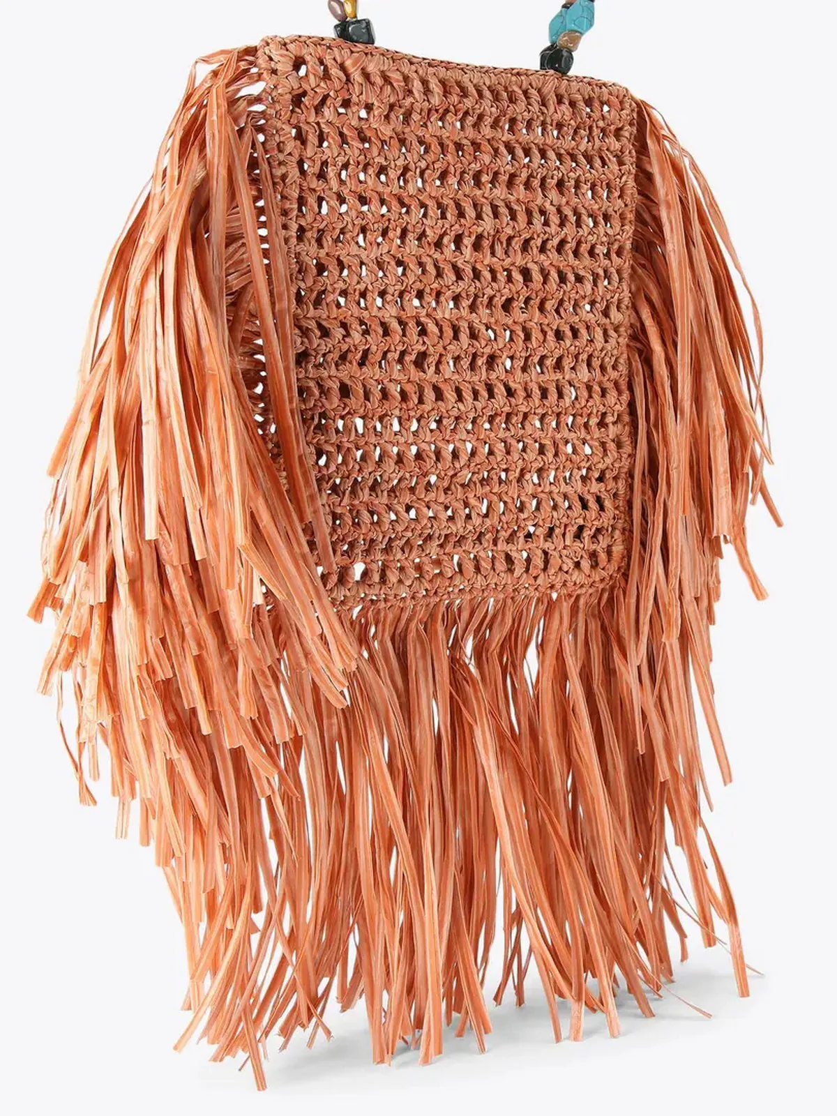 KURT GEIGER Borsa Donna 690-KURT MINI TOTE FRINGE 5568891999 ORANGE ORANGE - Image 3