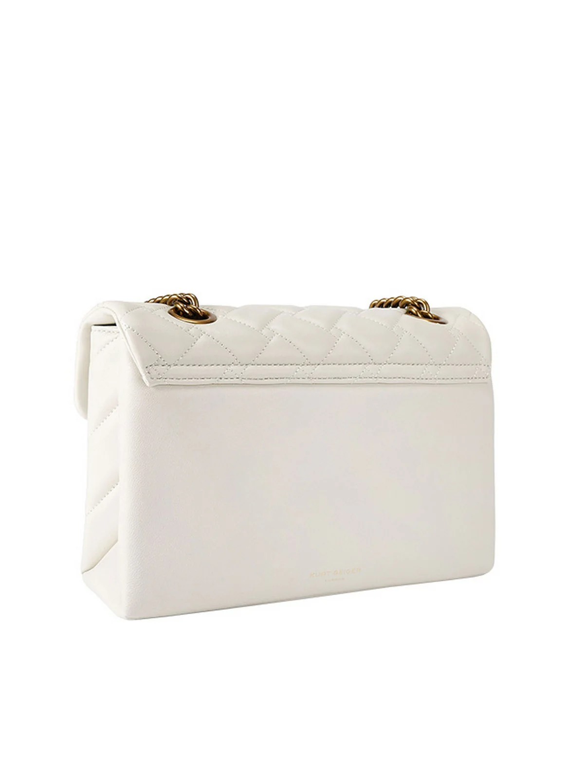 KURT GEIGER Borsa Donna 690-LEATHER KENSINGTON BAG 5021541109 BONE BONE - Image 3