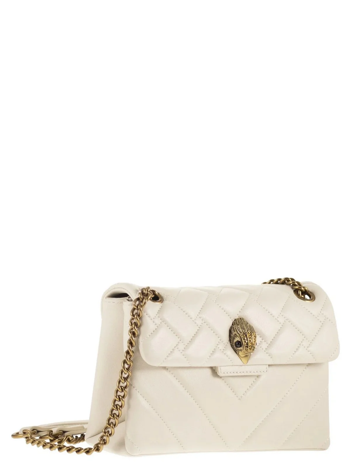 KURT GEIGER Borsa Donna 690-LEATHER MD KENSINGTON 4372441109 BONE BONE - Image 3