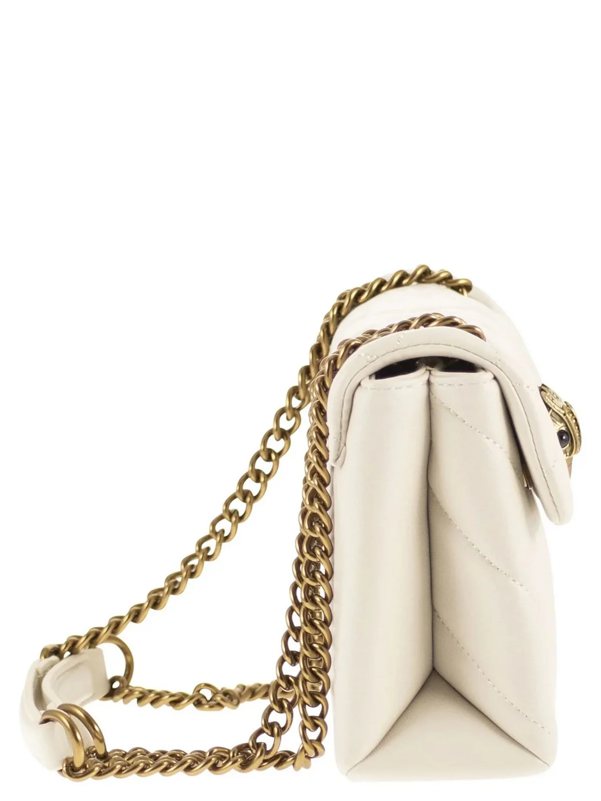 KURT GEIGER Borsa Donna 690-LEATHER MD KENSINGTON 4372441109 BONE BONE - Image 4