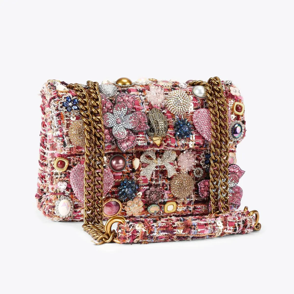 KURT GEIGER Borsa Donna 690-MD KENSINGTON TUTTIFRUTTI 4857257609 PINK COMB PINK COMB - Image 5