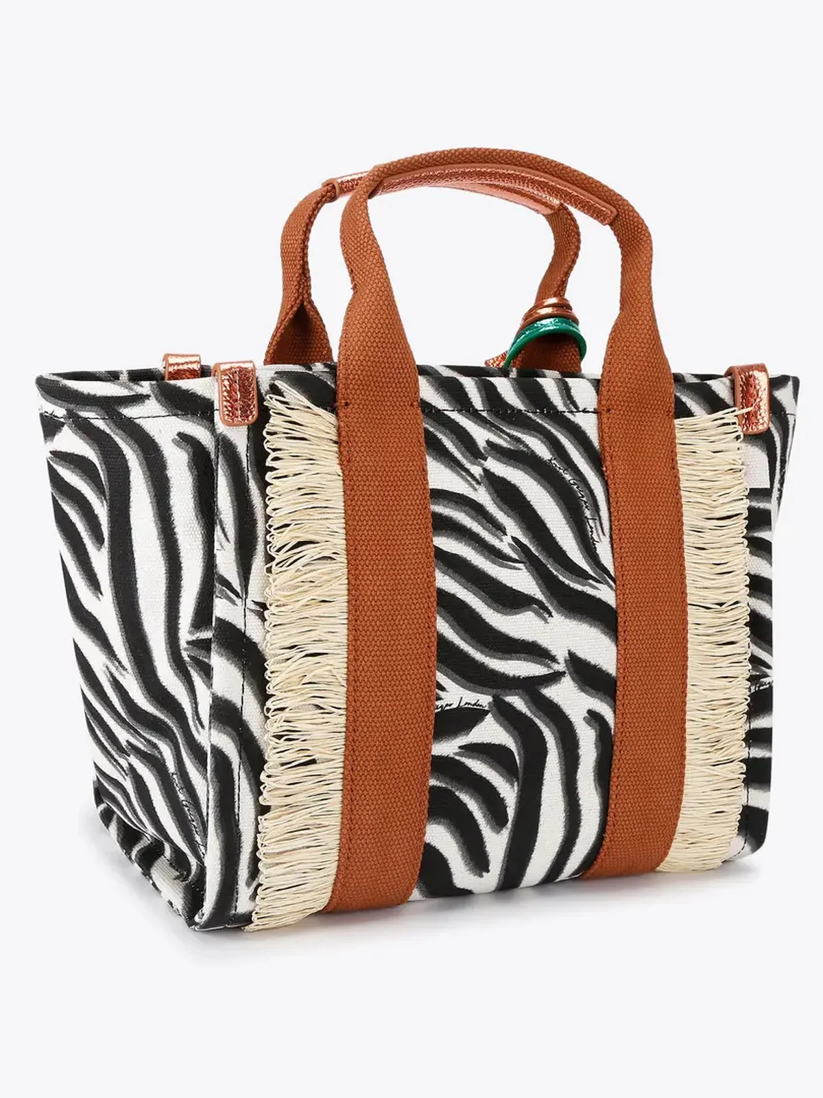 KURT GEIGER Borsa Donna 690-SOUTHBANK SM SHOPPER 2043801069 BLK/WHITE BLK/WHITE - Image 4