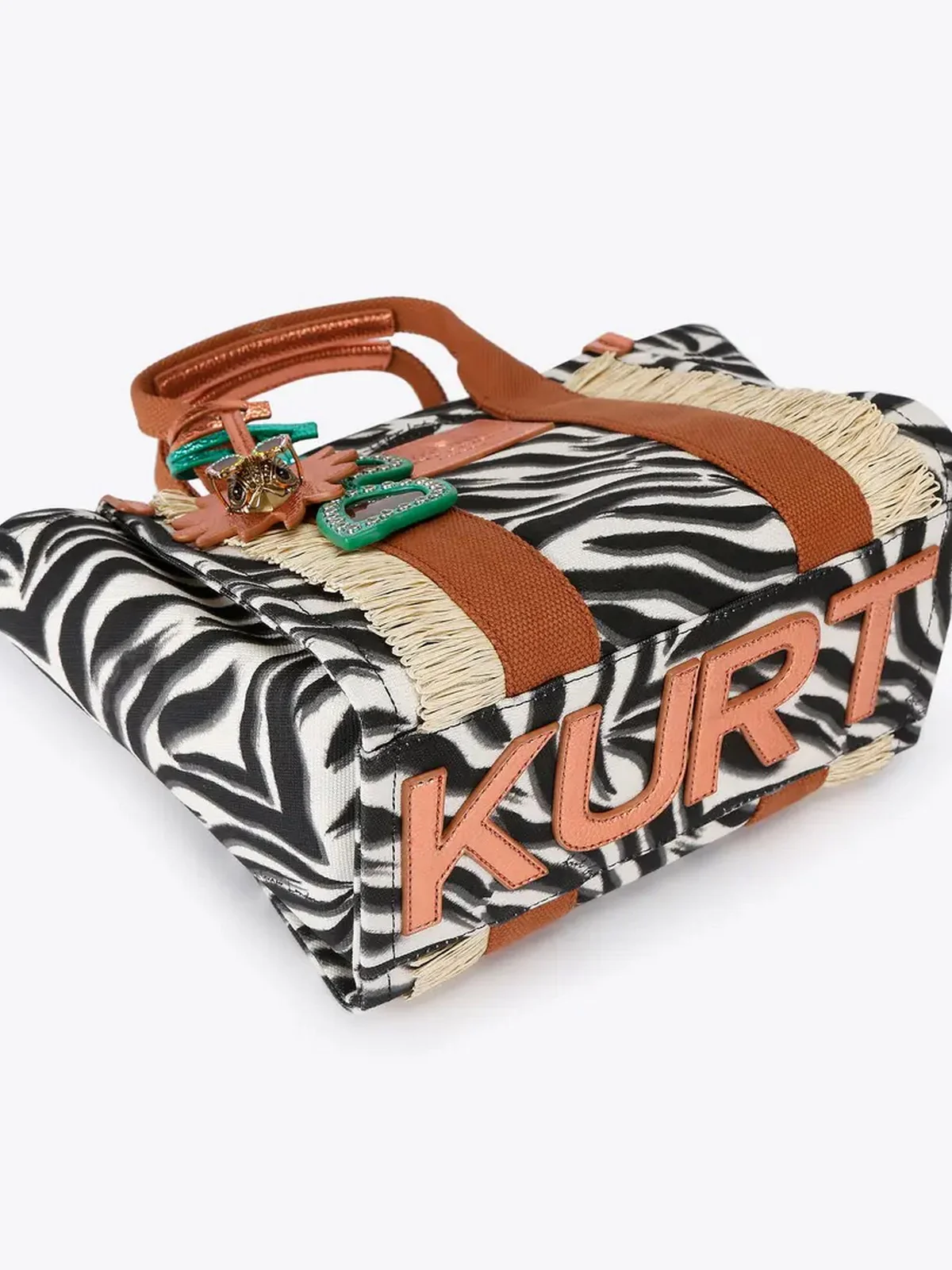 KURT GEIGER Borsa Donna 690-SOUTHBANK SM SHOPPER 2043801069 BLK/WHITE BLK/WHITE - Image 5