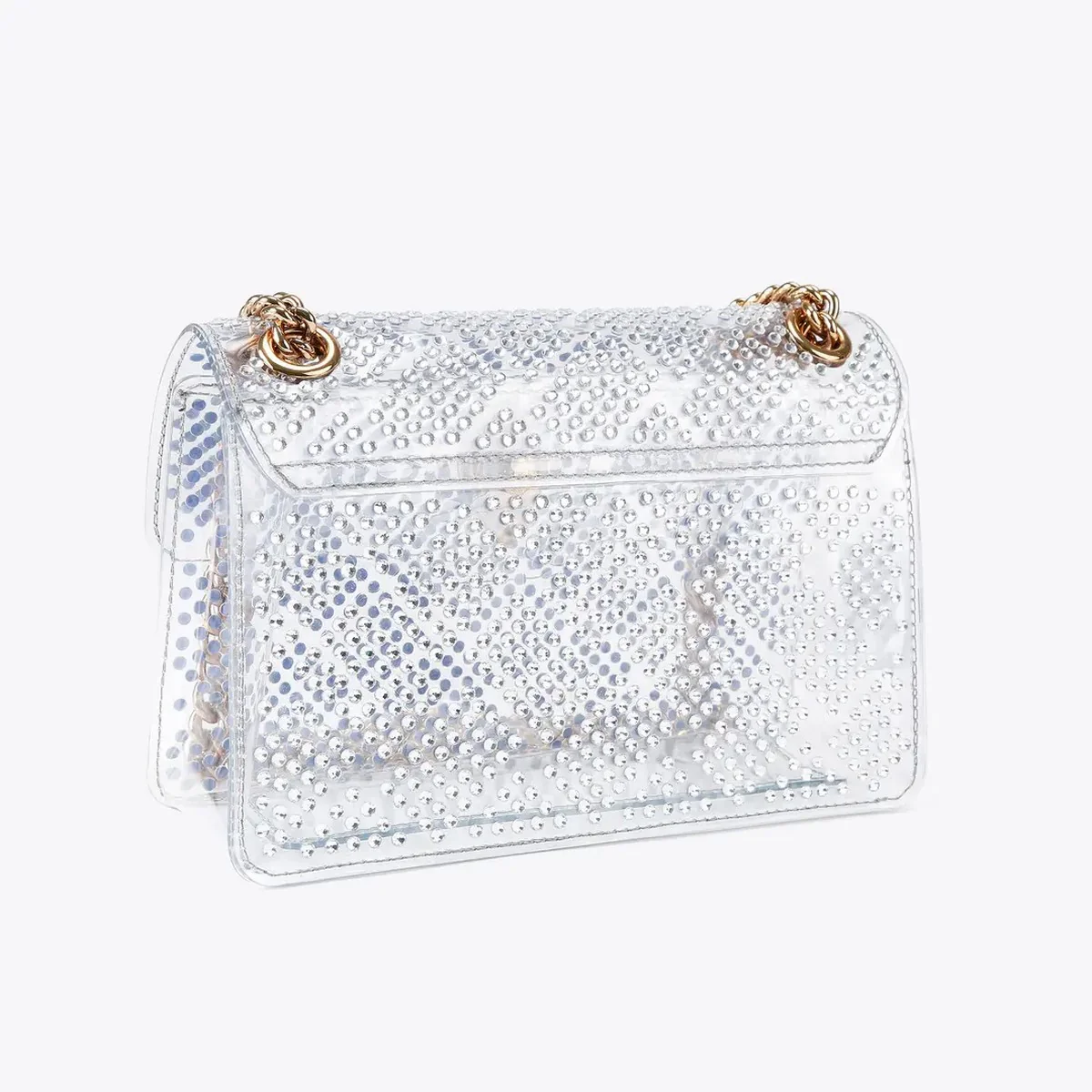 KURT GEIGER Borsa Donna 690-VINYL MINI KENSINGTON H 5380615999 WHITE/COMB WHITE/COMB - Image 4