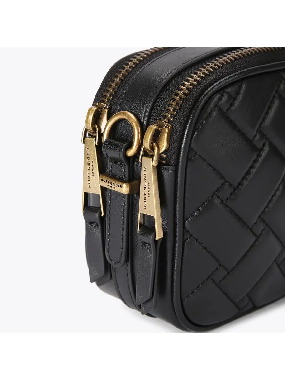 KURT GEIGER Borsa Donna KENSINGTON CAMERA 2041700109 BLACK BLACK - Image 3