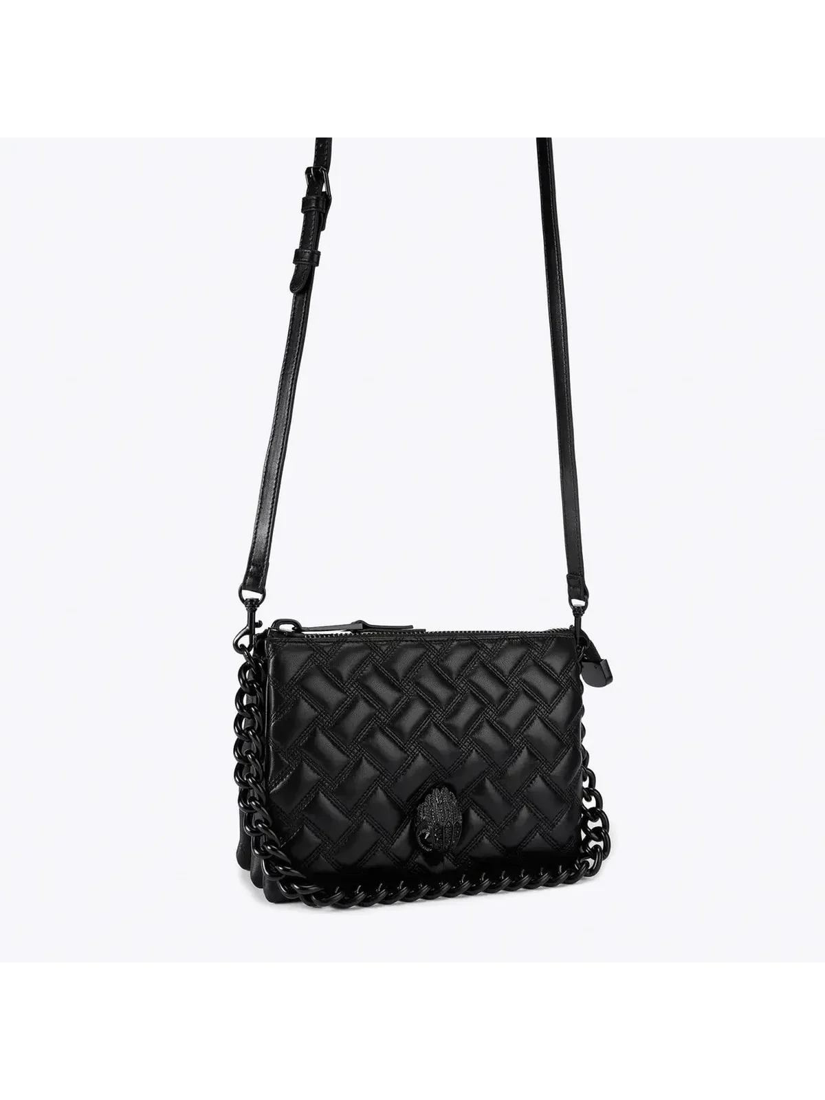 KURT GEIGER Borsa Donna KENSINGTON PUFF 3 POUCH D 5013100109 BLACK BLACK - Image 6