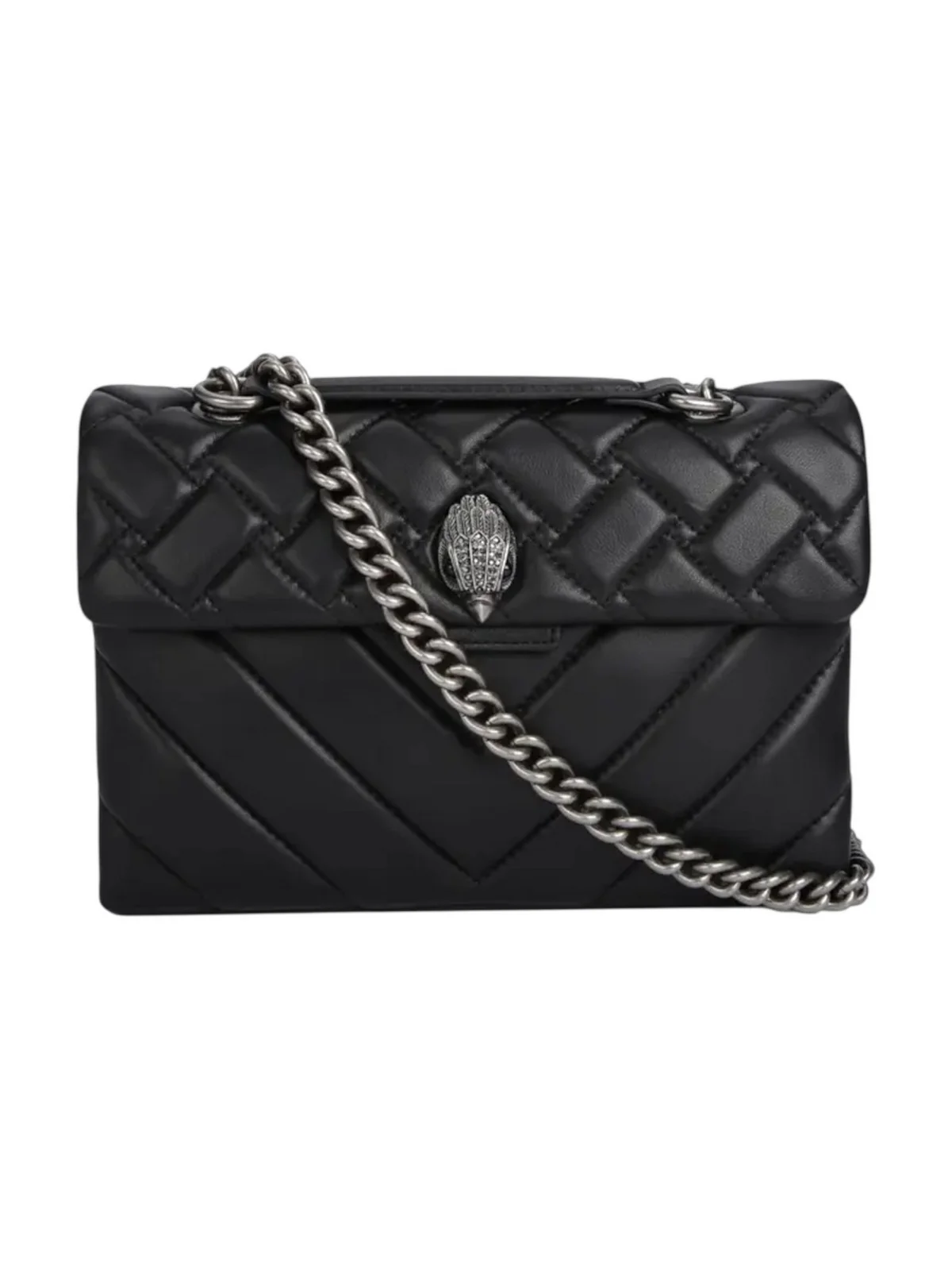 KURT GEIGER Borsa Donna LEATHER KENSINGTON X BAG 1470405109 BLACK/COMB BLACK/COMB