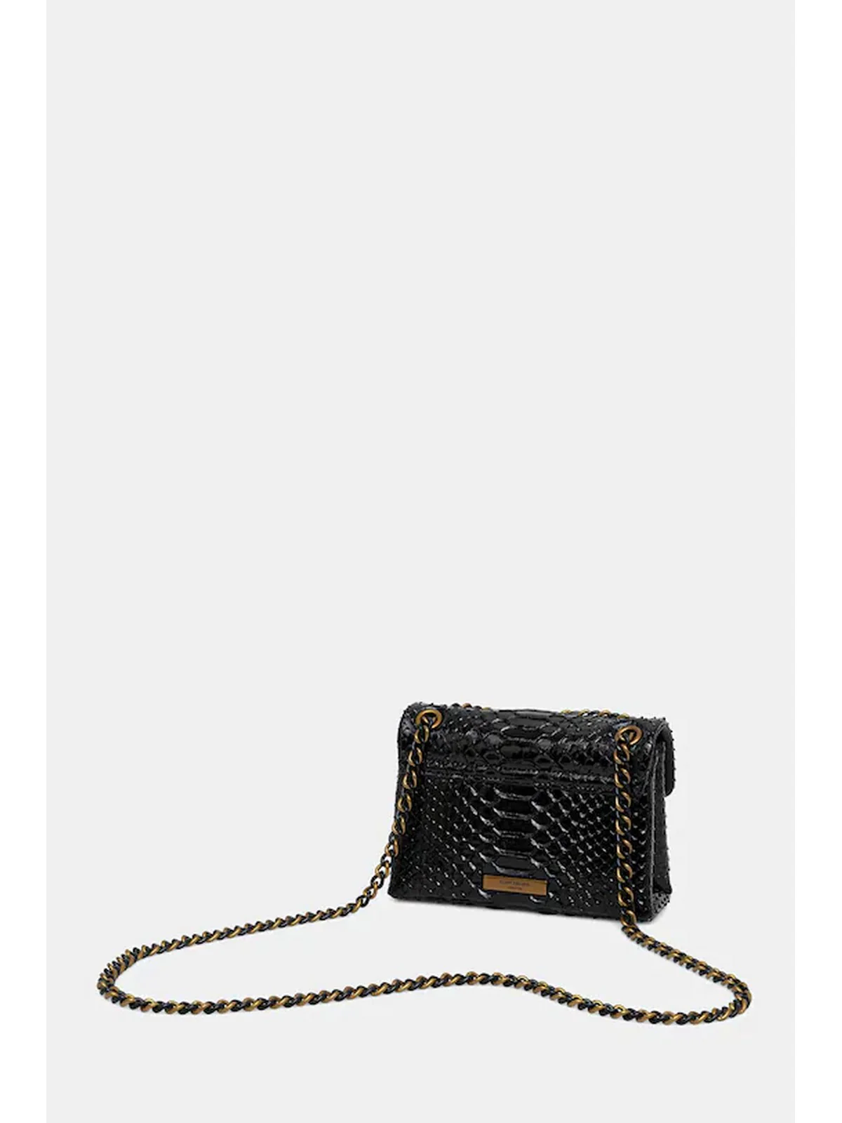 KURT GEIGER Borsa Donna LEATHER MINI KENSINGTON 5017300719 BLACK BLACK - Image 3