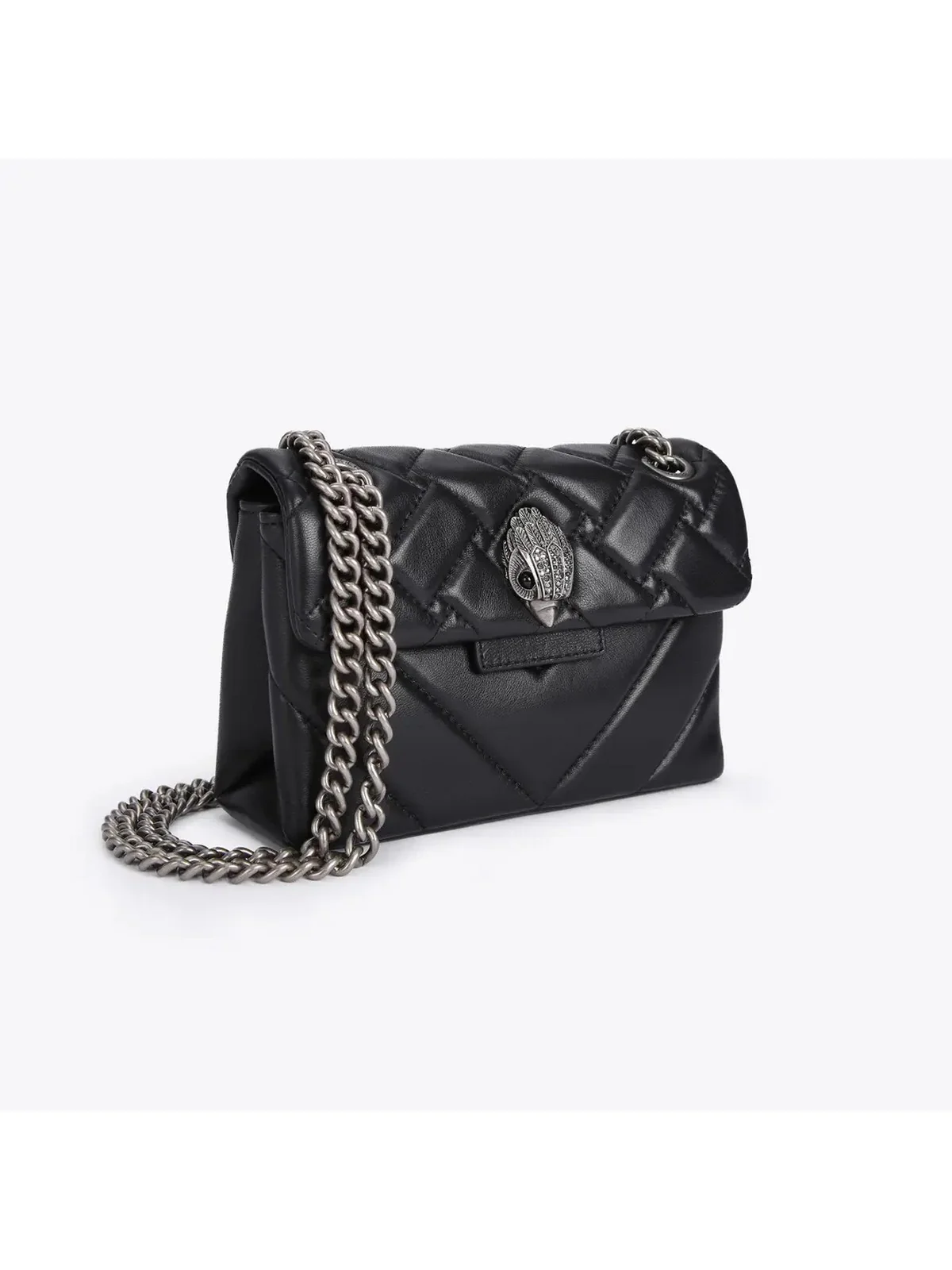 KURT GEIGER Borsa Donna MINI KENSINGTON X BAG 1470800109 BLACK BLACK - Image 5