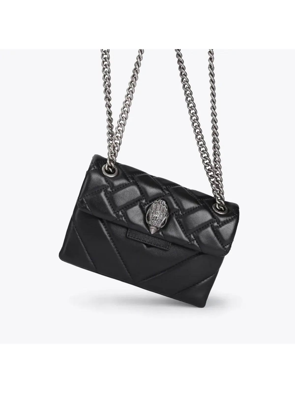 KURT GEIGER Borsa Donna MINI KENSINGTON X BAG 1470800109 BLACK BLACK - Image 6