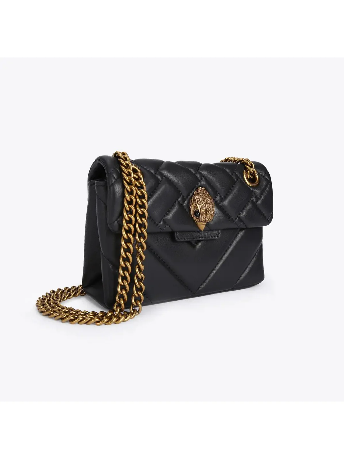 KURT GEIGER Borsa Donna MINI KENSINGTON X BAG 1470805109 BLACK/COMB BLACK/COMB - Image 5