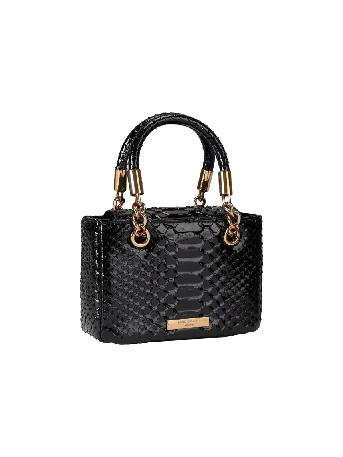 KURT GEIGER Borsa Donna SQ MINI KENSINGTON 4376900719 BLACK BLACK - Image 2
