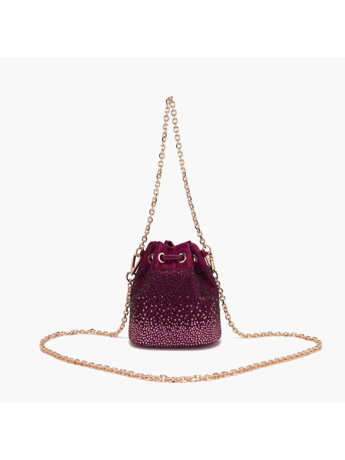 LA CARRIE Borsa Donna  142M-SS-701-SAT BUR Rosso - Image 4