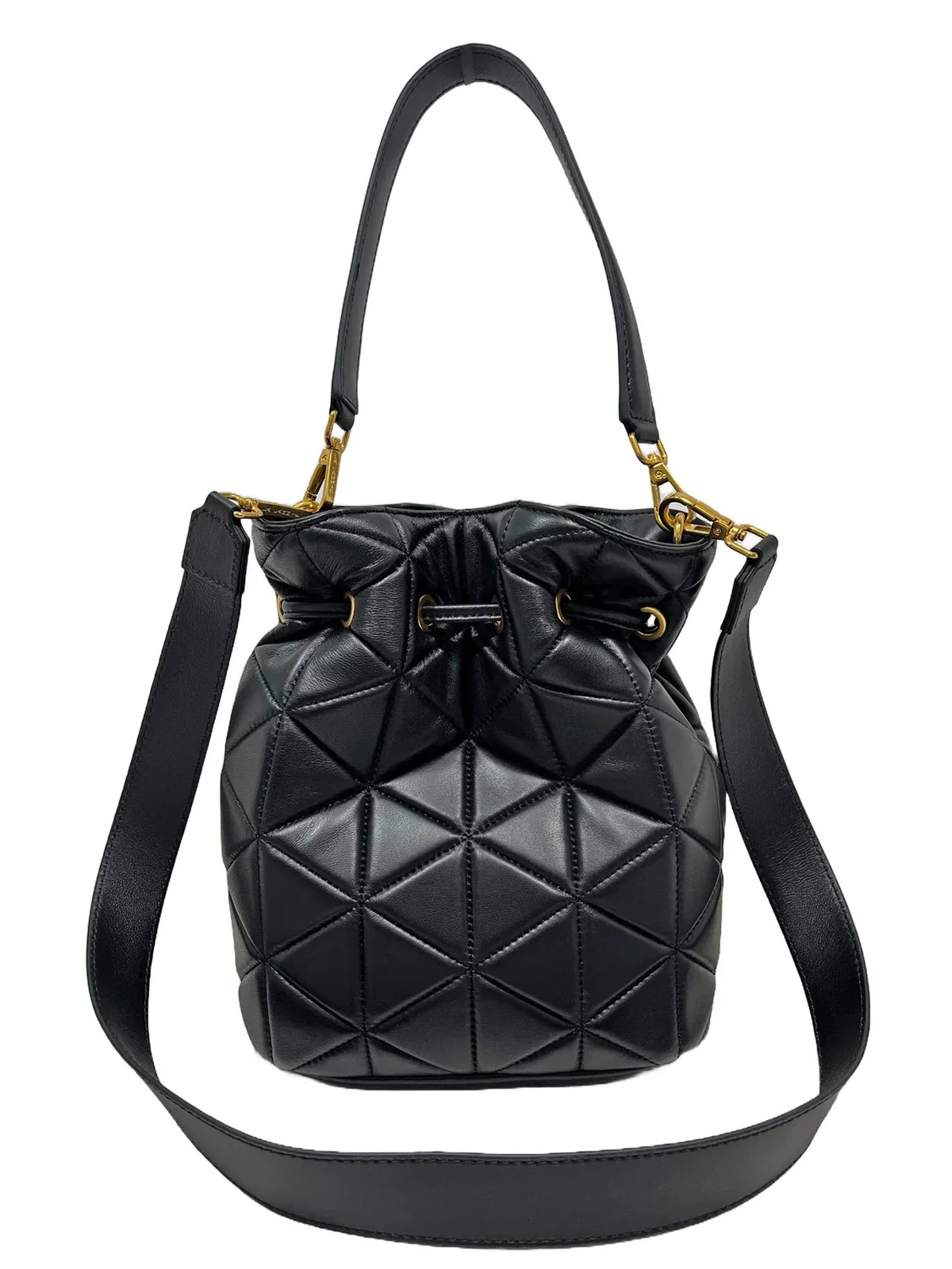 LA CARRIE Borsa Donna  142P-MA-127-LEA BLA Nero - Image 2