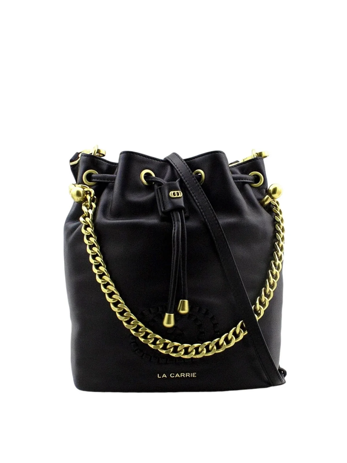 LA CARRIE Borsa Donna 142P-MA-128-LEA BLA Nero