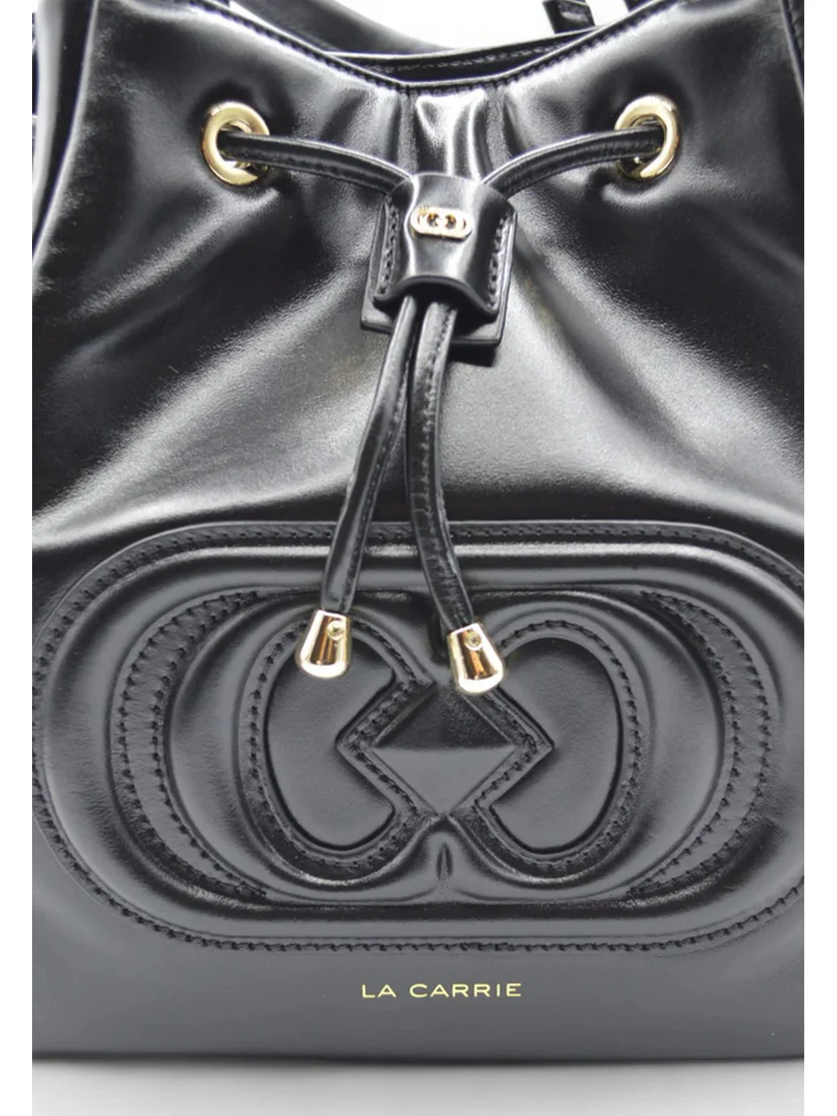 LA CARRIE Borsa Donna  142P-MB-130-LEA BLA Nero - Image 4