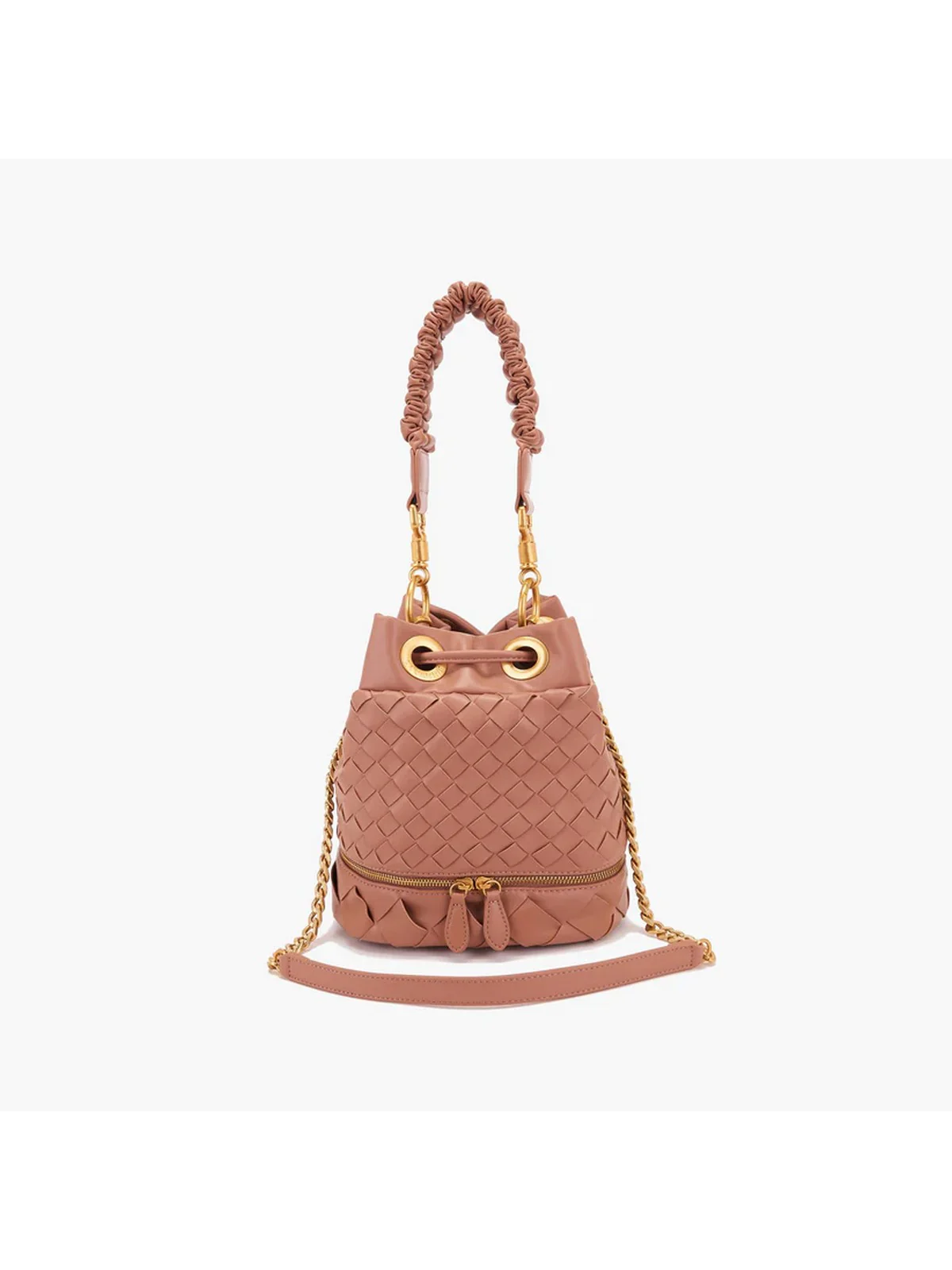 LA CARRIE Borsa Donna ESSENTIAL BUCKET SYNTHETIC 151M-EM-112 SYN/NUD Rosa - Image 3