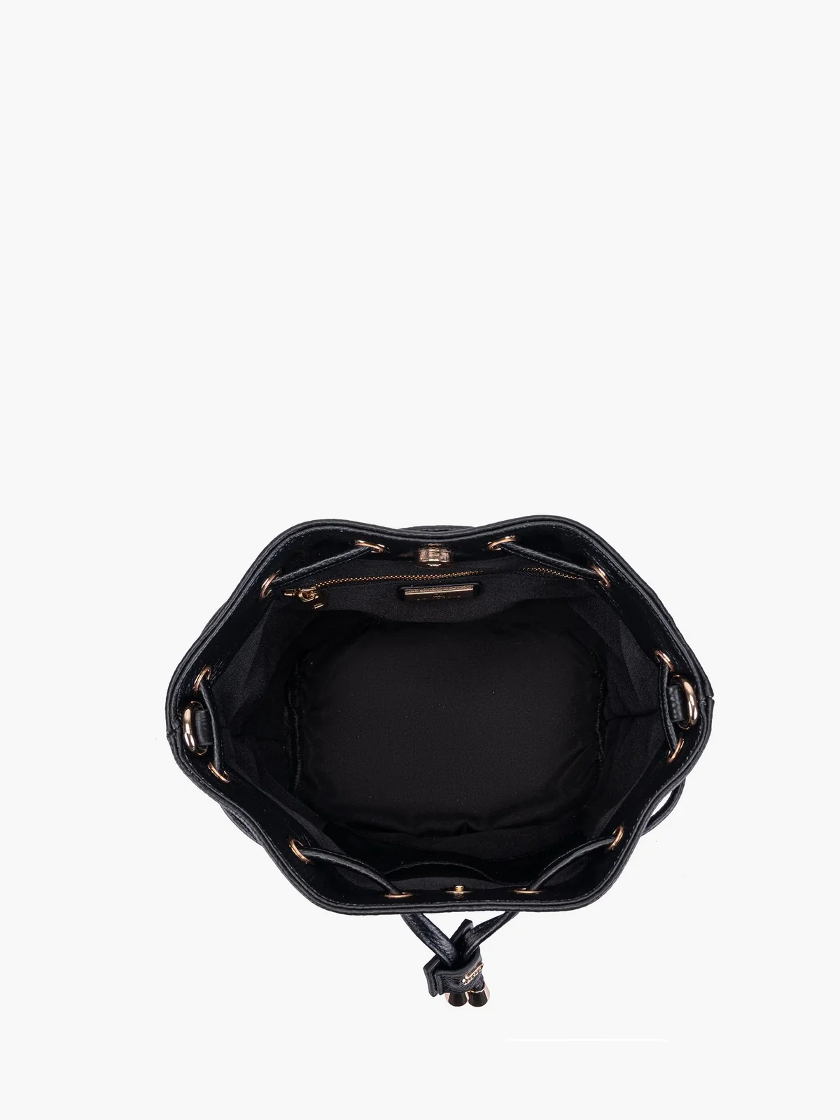 LA CARRIE Borsa Donna FRIVOLOUS BUCKET TUMBLED LEATHER 151P-MB-18-TBL BLA Nero - Image 5