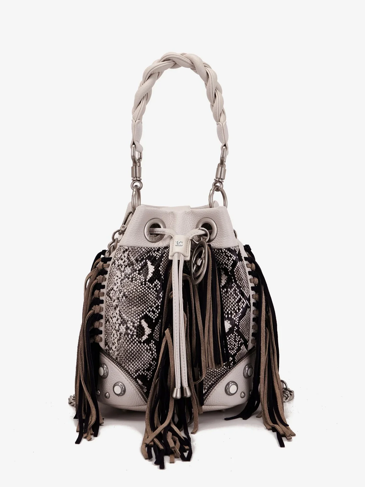 LA CARRIE Borsa Donna LEGACY BUCKET SYNTHETIC+SUE. 151M-EM-116-SYC IVO Avorio - Image 5