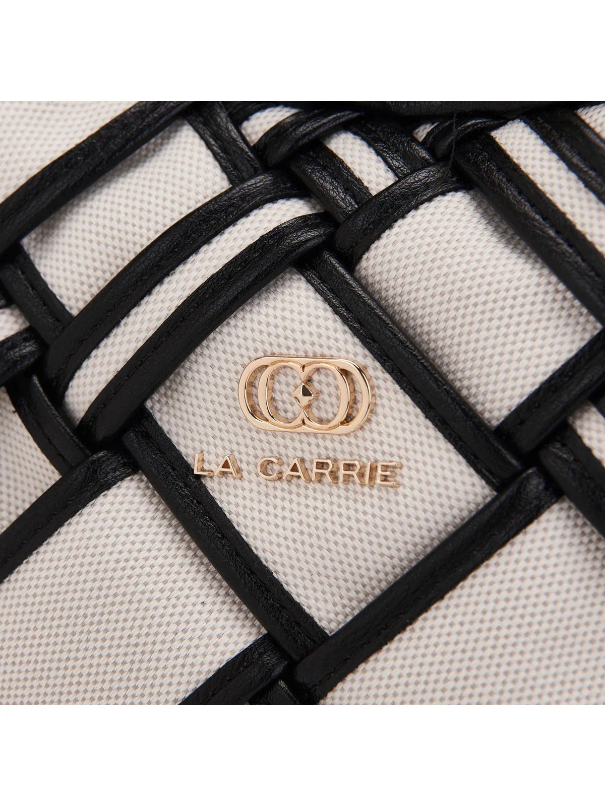 LA CARRIE Borsa Donna ROADS BUCKET CANVAS + SYNT. 151M-EM-111 CAS/BLA Nero - Image 4
