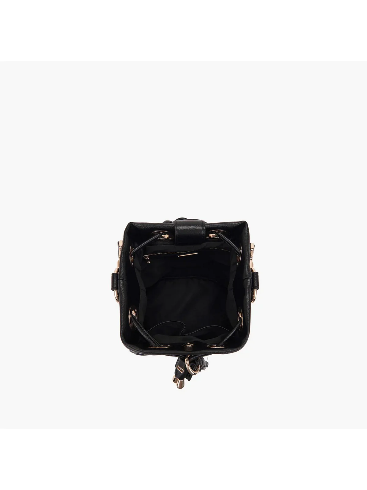 LA CARRIE Borsa Donna ROADS BUCKET CANVAS + SYNT. 151M-EM-111 CAS/BLA Nero - Image 5