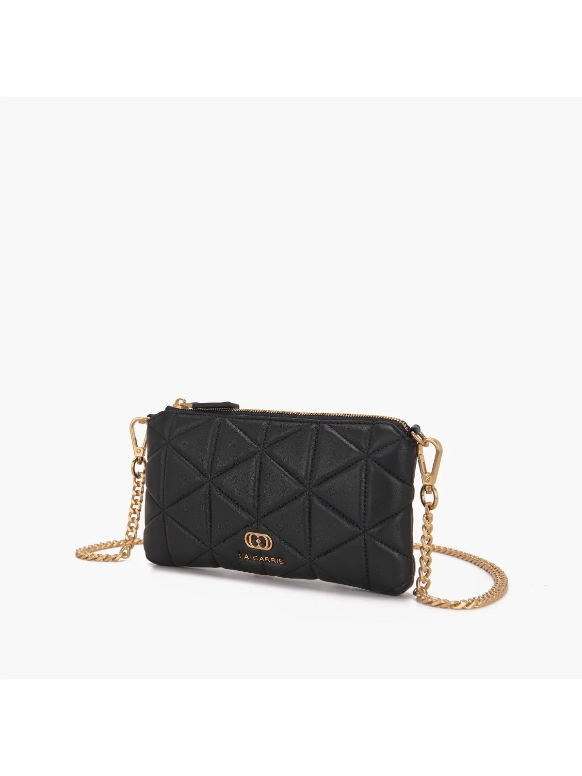 LA CARRIE Pochette Donna 142P-AA-102-LEA BLA Nero - Image 5