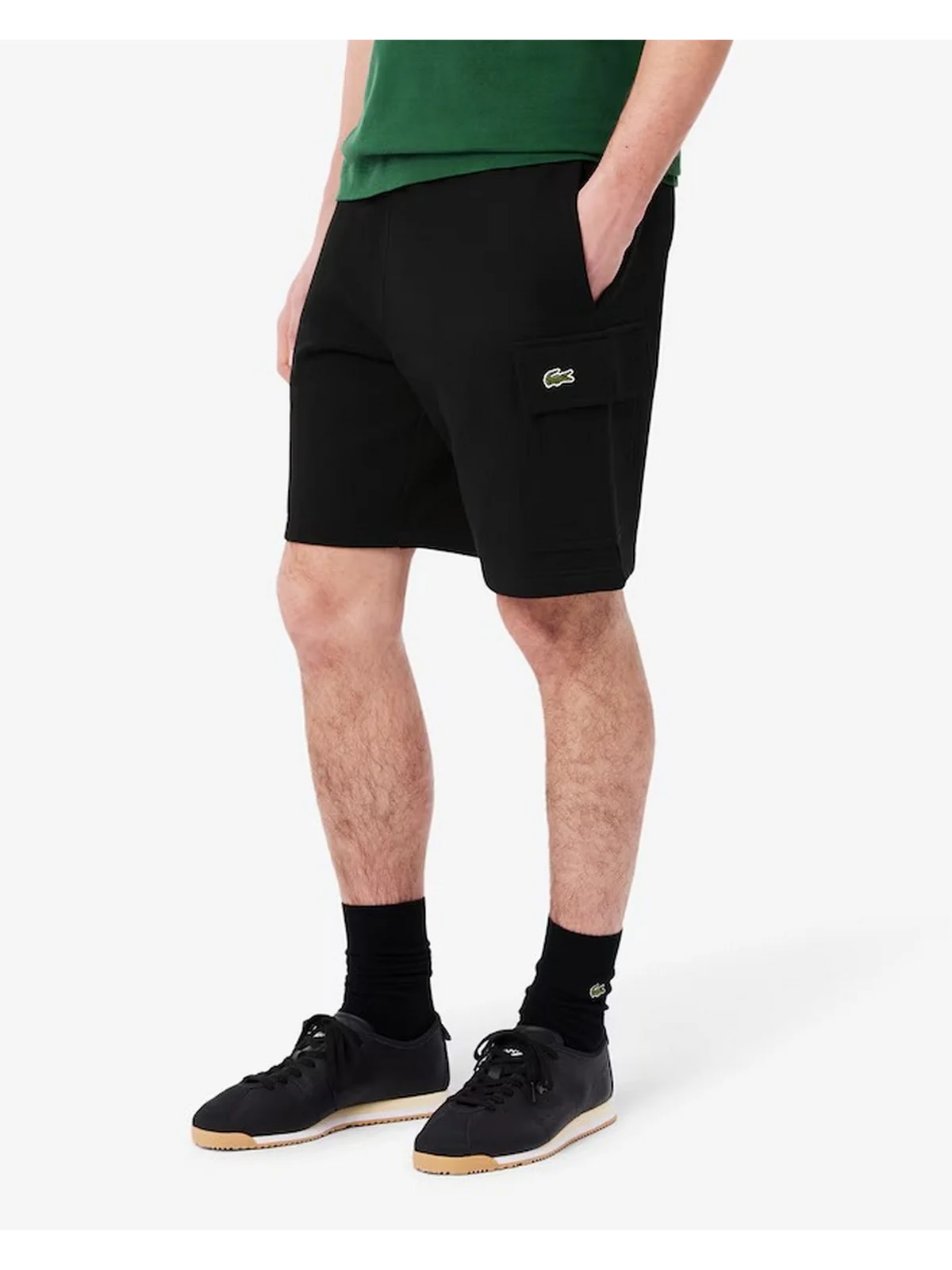 LACOSTE Bermuda Uomo GH9743 031 Nero - Image 3