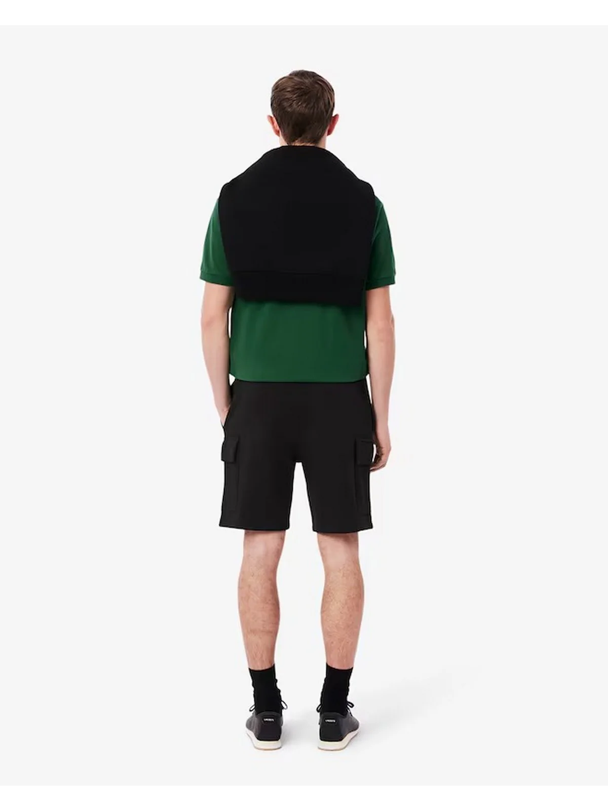 LACOSTE Bermuda Uomo GH9743 031 Nero - Image 4