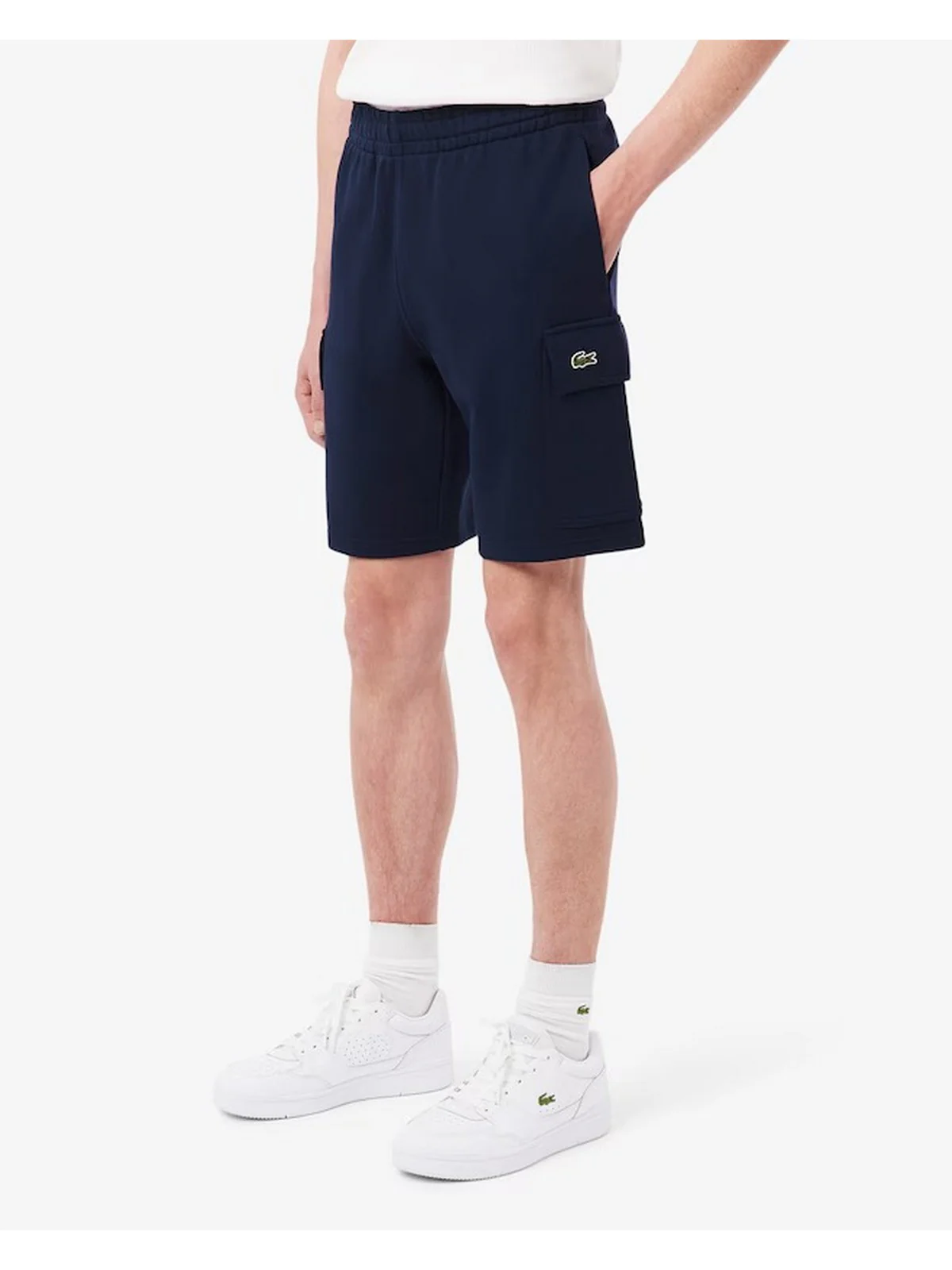 LACOSTE Bermuda Uomo  GH9743 166 Blu - Image 3