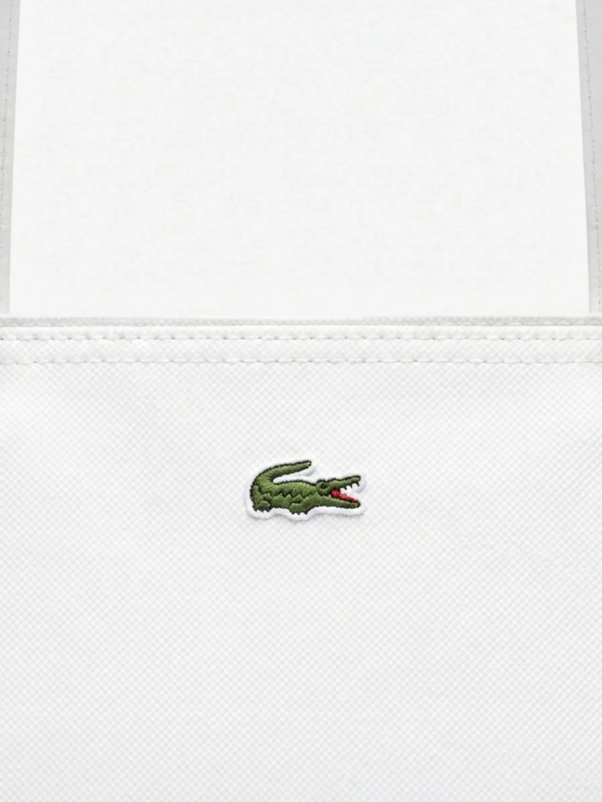 LACOSTE Borsa Donna  NF1888 001 Bianco - Image 3