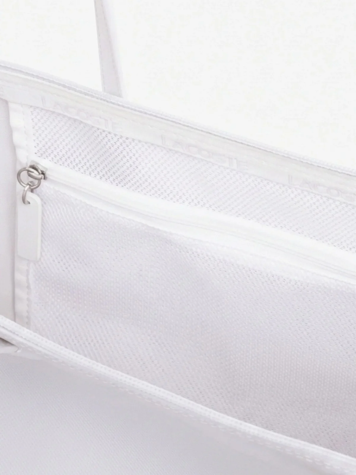 LACOSTE Borsa Donna  NF1888 001 Bianco - Image 4