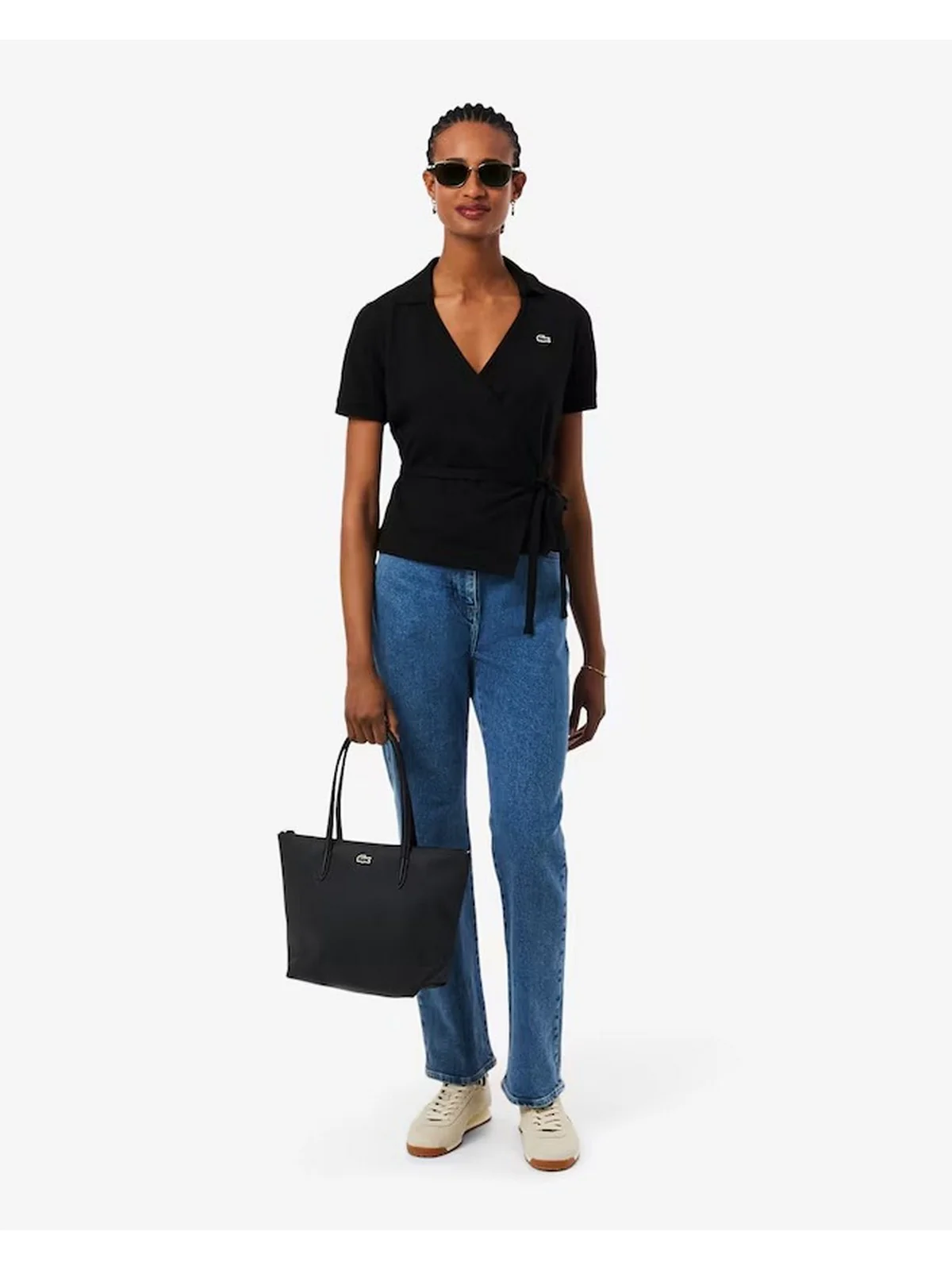 LACOSTE Borsa Donna NF2037 000 Nero - Image 7