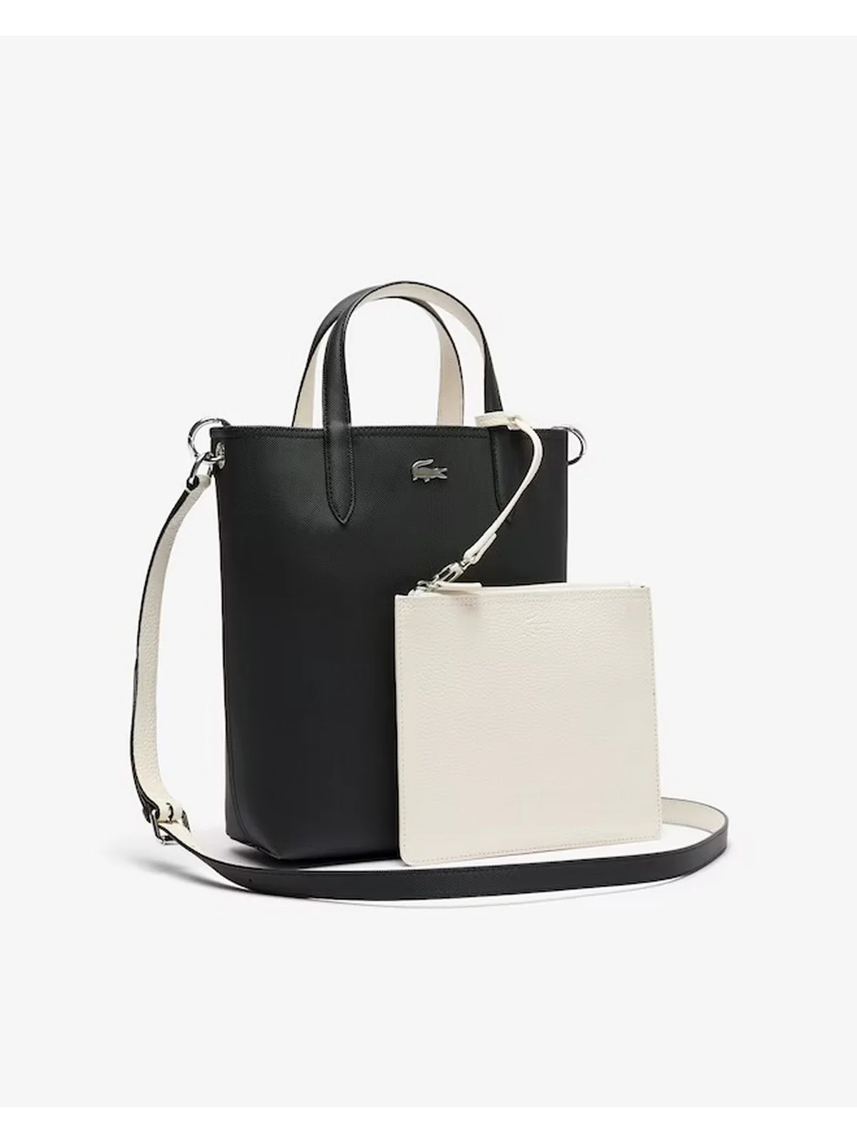 LACOSTE Borsa Donna NF2991 M66 Nero - Image 3