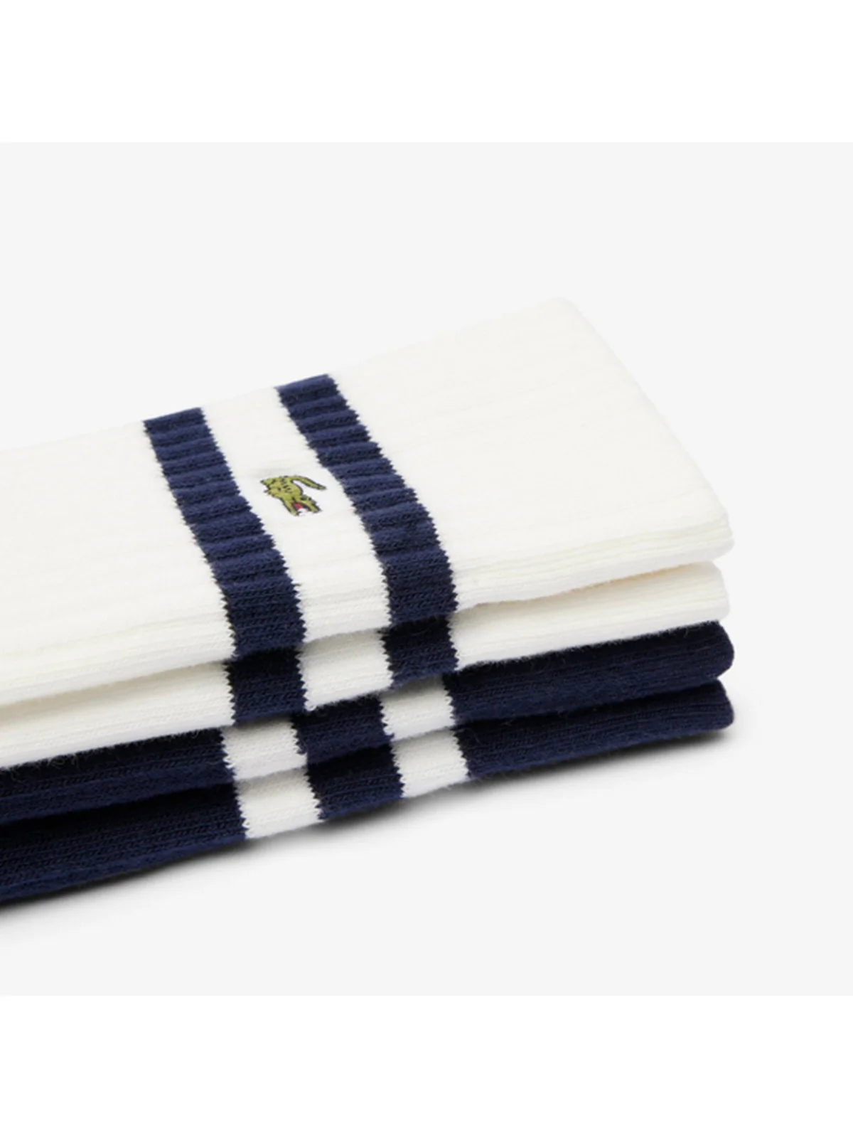 LACOSTE Calzini Uomo  RA6842 HHW BLU/BIANCO - Image 2