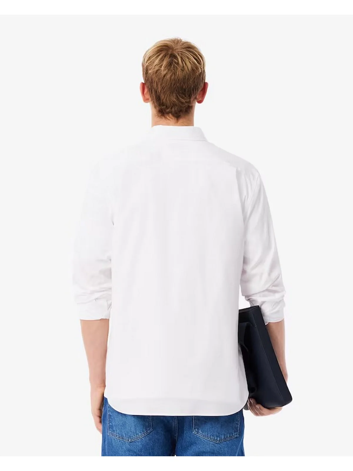 LACOSTE Camicia Uomo CH2933 001 Bianco - Image 4