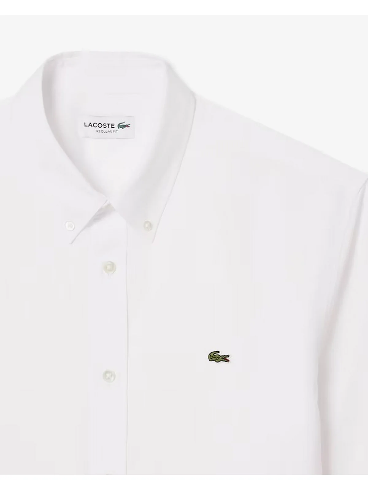 LACOSTE Camicia Uomo CH2933 001 Bianco - Image 5