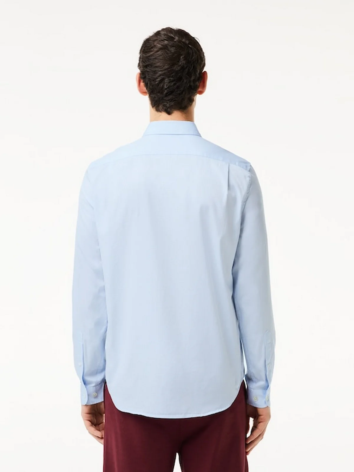 LACOSTE Camicia Uomo CH2933 HBP AZZURRO - Image 3