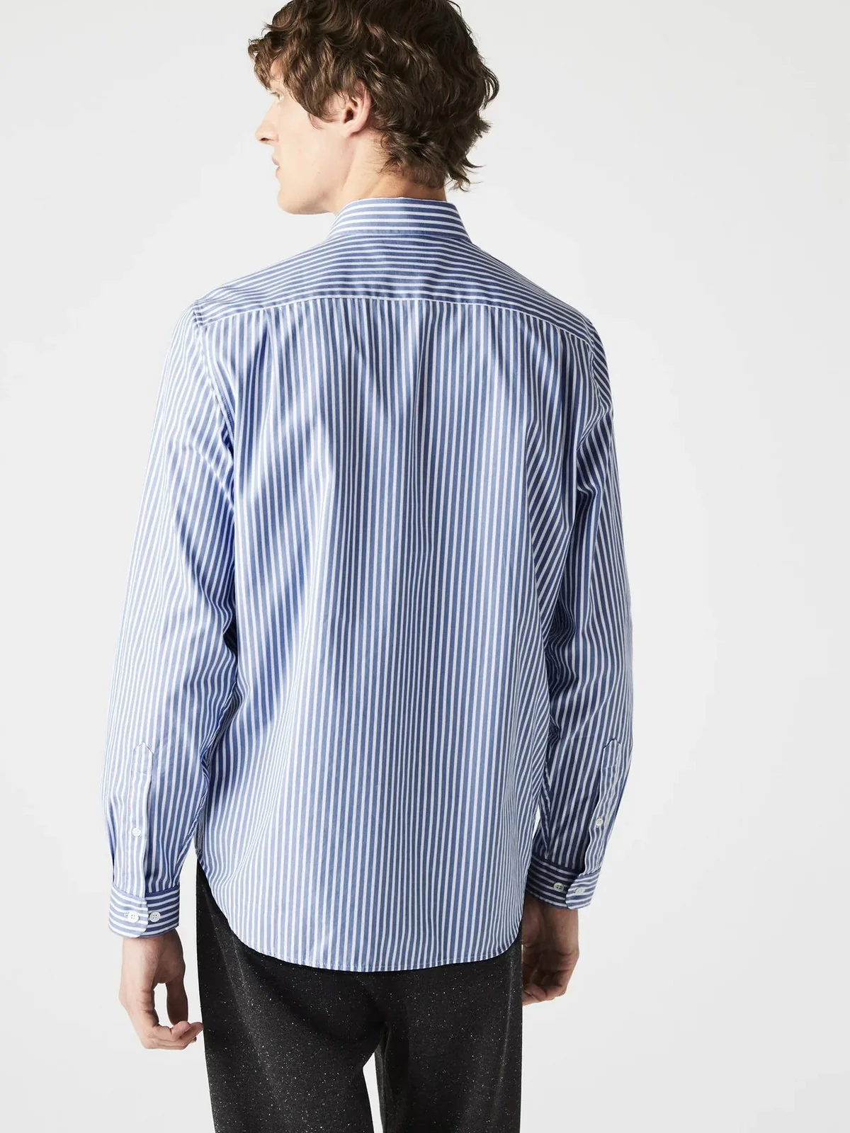 LACOSTE Camicia Uomo  CH2936 F6Z Bianco - Image 3