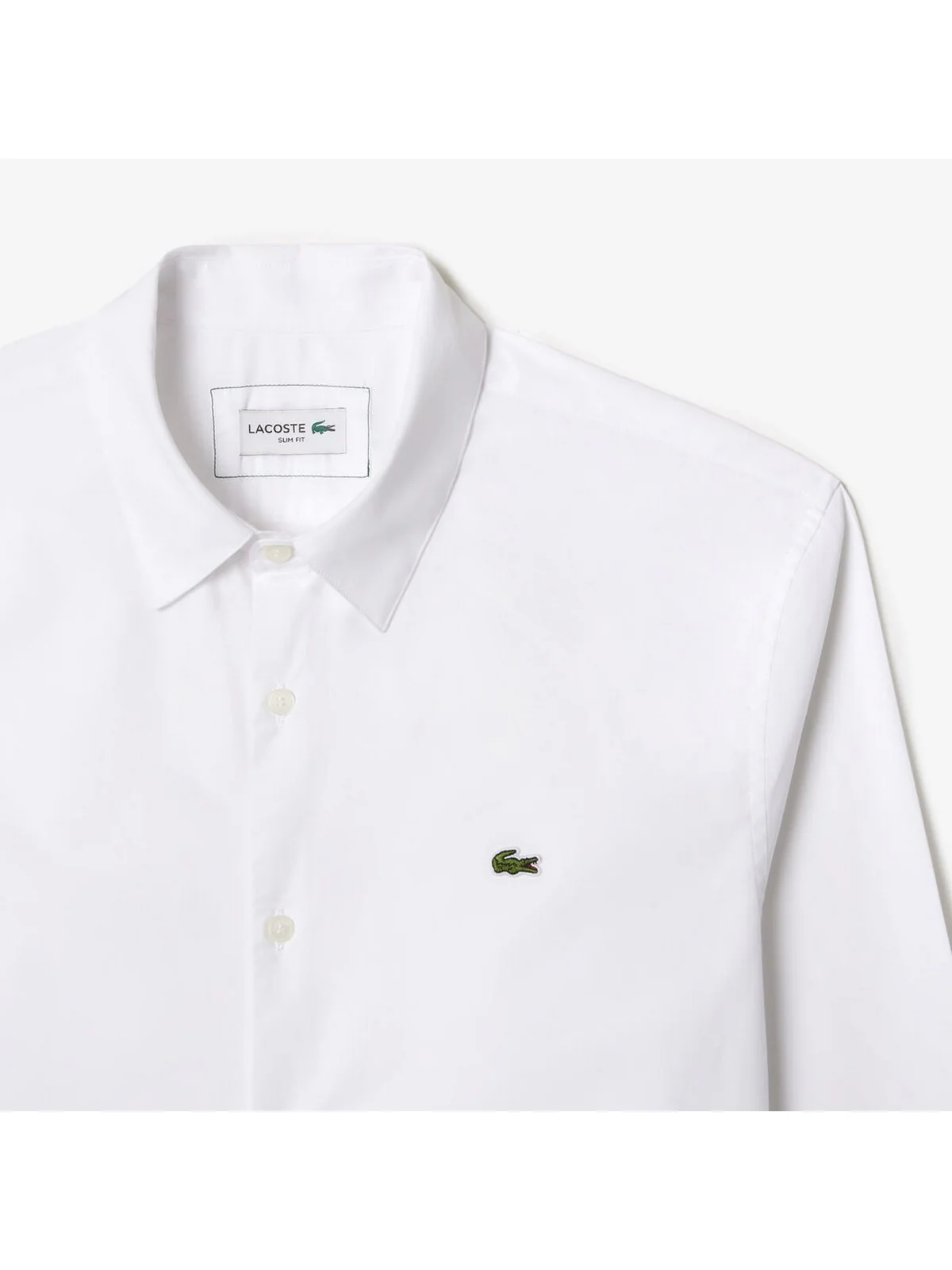 LACOSTE Camicia Uomo CH5620 001 Bianco - Image 3